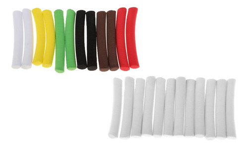 24x Pesca Espuma Palo Cilindro Flotador Diy Chod Fly Tying