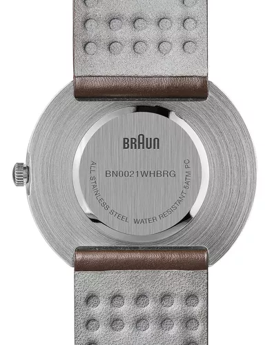 Ripley - RELOJ BRAUN RELOJ UNISEX DE 3 MANOS CON FECHA ANALÓGICA DE CUARZO  DE PARTE SUIZA HECHO EN ALEMANIA ESFERA NEGRA Y CORREA