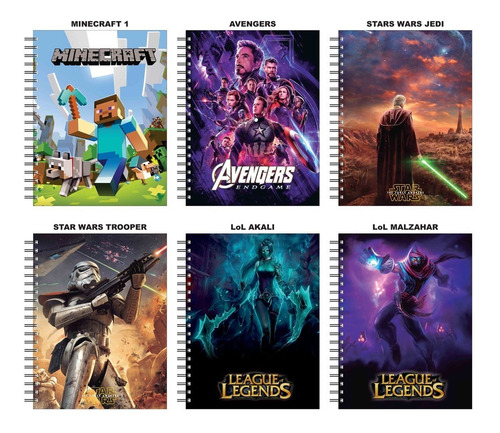Imagen 8 de 10 de Libreta Cuaderno Grande, 5 Materias, Guayoyo Precio X 2 Unid