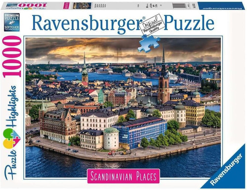 Ravensburger Rompecabezas: Estocolmo Suecia Escandinavos