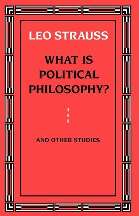 Libro What Is Political Philosophy? - Leo Strauss