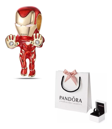 Charm Original Pandora Ironman Stark Marvel Avengers