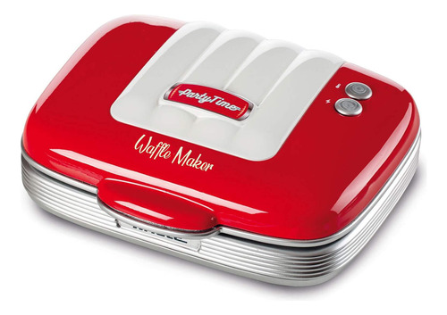Maquina Waffle Eletrica Ariete By Delonghi Antiaderente Party Time Retro 700w 127v 110v