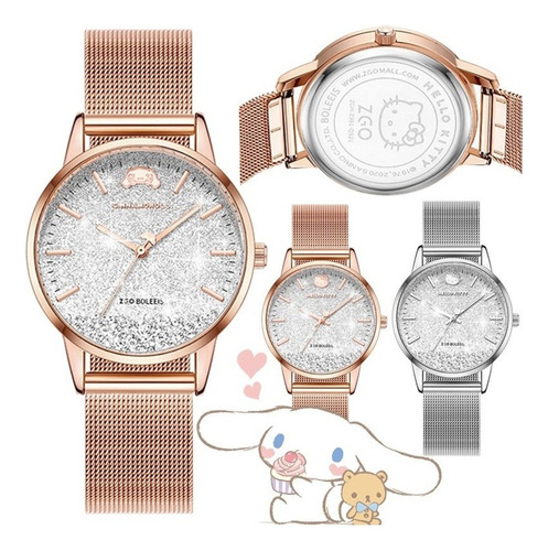 Reloj Sanrio Hello Kitty Cinnamoroll Para Mujer A