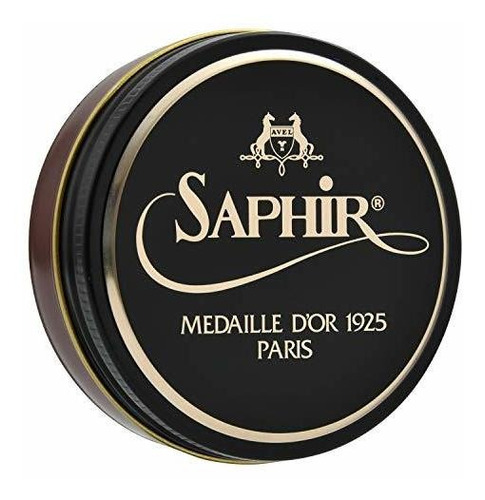 Saphir Medaille Dor Pate De Luxe Lustrador Light Brown 50ml