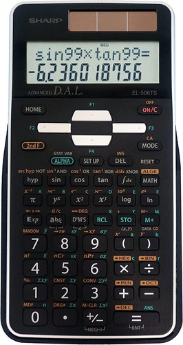 Calculadora Científica Sharp De 12 Dígitos El-506tsbbw
