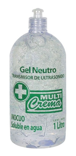 Gel Conductor Neutro 1 Litro - Parches - Electrodos