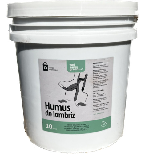 Humus De Lombriz 10l