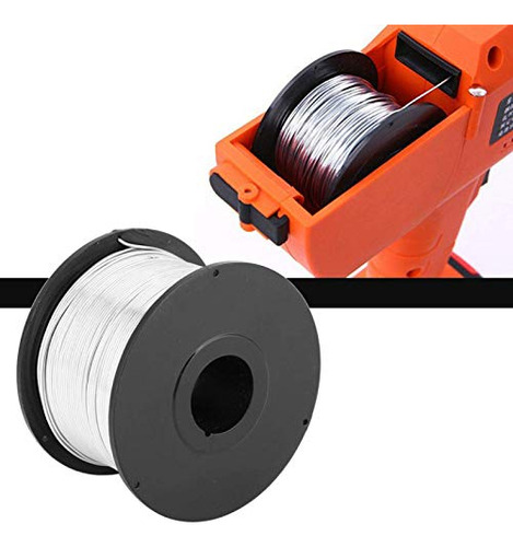 Akozon 4pcs Steel Wire Wire Rebar Tie Wire 110m Length 0.8mm