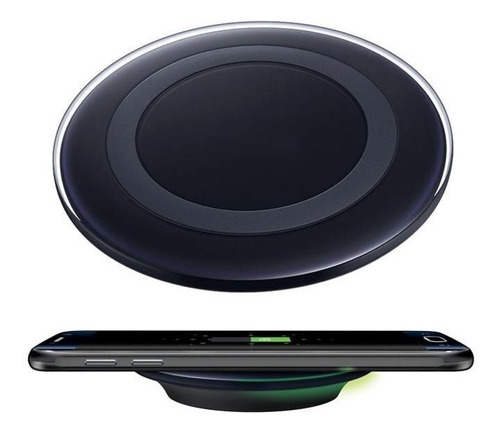 Imagen 2 de 2 de Cargador Inalambrico Qi Celular Samsung iPhone