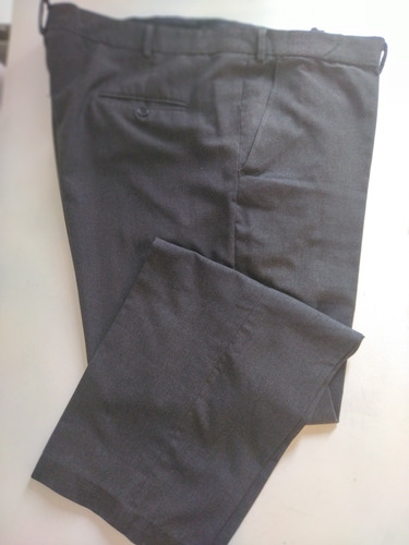 Pantalon T 60 - Gris Oscuro - Vestir - Marca Bluni - Usado
