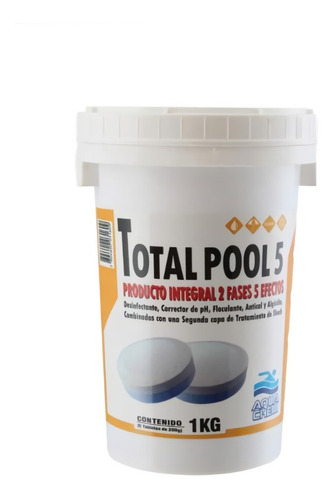 Cloro En Tabletas Para Piscina 1 Kg