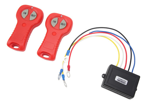Kit De Control Remoto Inalámbrico Winch Dc12v 24v