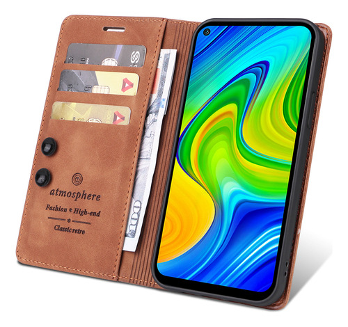 Funda De Teléfono De Cuero Para Redmi Note9 9s Note9promax 1