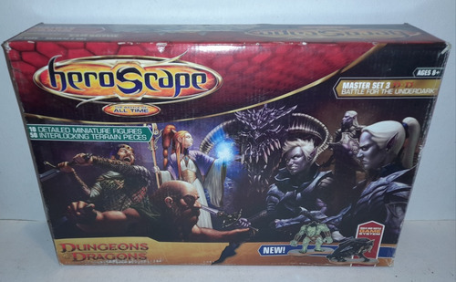 Heroscape Master Set Dungeons & Dragons Battle For Underdark (Usado)