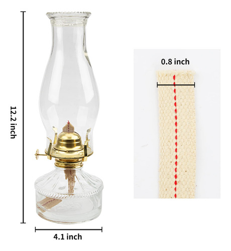Quinque Antiguo De Aceite De Vidrio Para Interiores