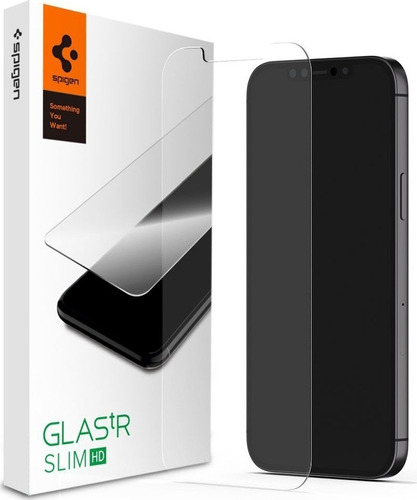 Mica Protector Pantalla Spigen Glastr Para iPhone 12 Pro 6.1