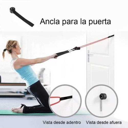 Kit Bandas De Resistencia Gym Fitness Portátiles