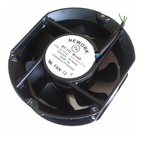 Ventilador Cooler Ventoinha Rt-172 Bivolt Rolamento 172x150