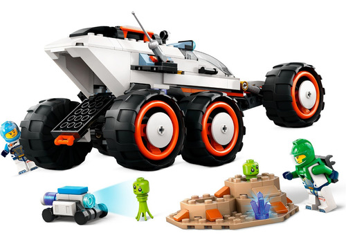 Lego City Róver Explorador Espacial Y Vida Extraterrestre