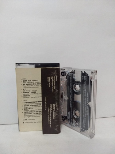 Ac Dc - Quien Hizo A Quién - Wea - Cassette - En Caba