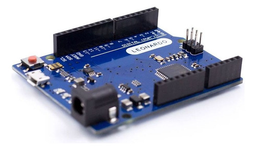 Placa Leonardo R3 Rev3 Atmega32u4 Com Cabo Usb Para Arduino