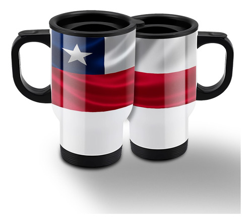 Vaso Térmico - Mug Personalizado 500cc Fiestas Patrias Chile