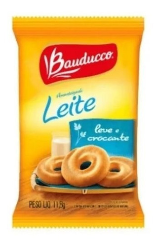 Biscoitos Leite Bauducco Sache 11,8g (100 Un