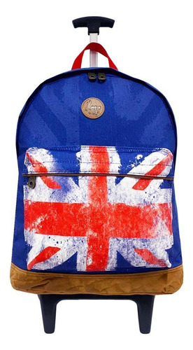 Mochila Rodinha Universitária Feminina Londres Ótima