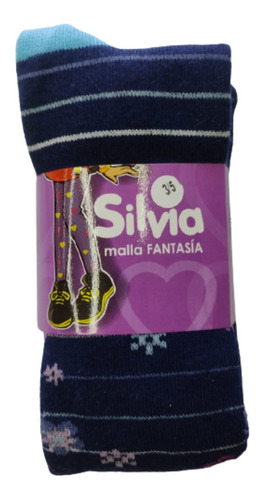 Pack De 3 Mallas Gruesas Para Niña Estampado Fantasia 