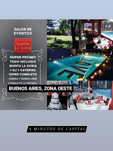 Imagen 2 de 5 de Alquiler Quinta Para Fiestas Y Eventos Hurlingham/zona Oeste