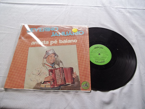 Lp Vinil - Severino Januário - Arrasta Pé Baiano 