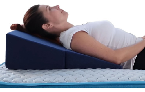 Almohada Respaldo Cojin Tipo Cuña Para Adulto Multiusos