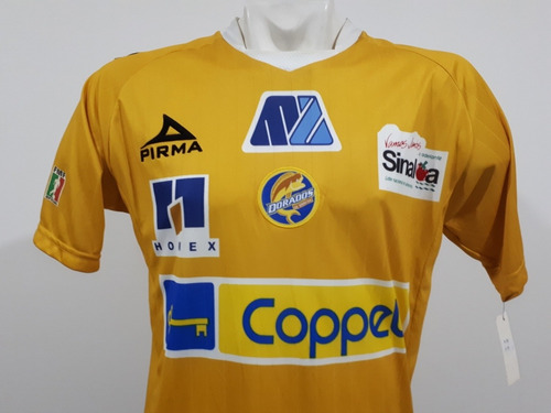 Imagen 2 de 9 de Jersey Pirma Dorados Sinaloa Visita 2009 Dorado/blanco