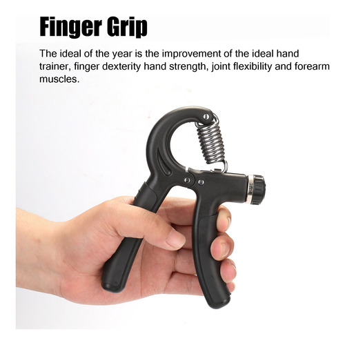 Juego De Entrenador De Agarre De Mano, De Goma, 5 Pzs.