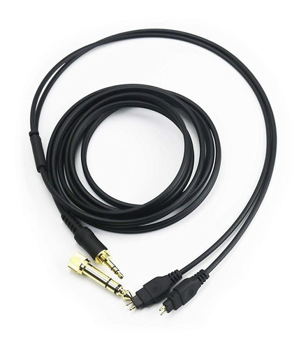 Cable De Audio Para Sennheiser Hd650/hd600, 4.9 Pies/negro