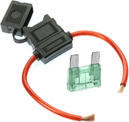 comprar Porta Fusible Tipo Ato Con Tapa Y Fusible 30a $