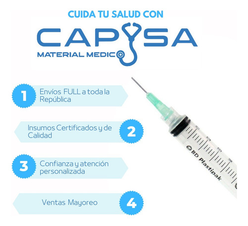 Jeringa P/insulina Dl 1ml 30gx13mm C/100 Piezas