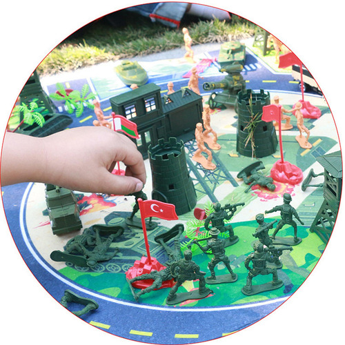 Playset Masculino Do Com Caixa De Armazenamento Estojo De