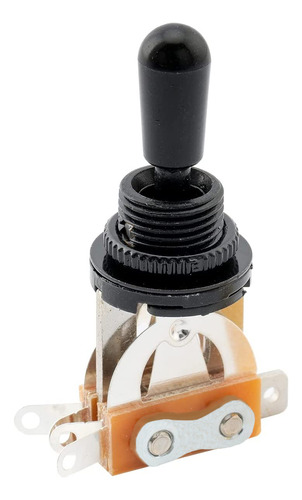 Chave Seletora Para Guitarra Les Paul Sg Preta 3 Posições