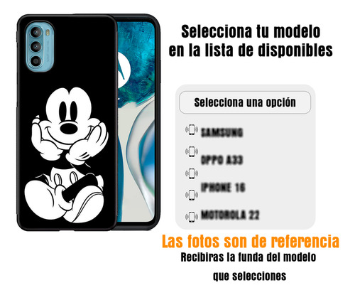 Funda + Extra Para Motorola (todos) Miickey Mouse Motorola G Play (2023) / G Power 2022