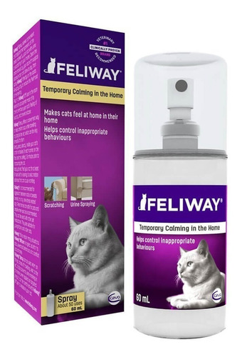 Feliway Classic Spray Gatos Relajante Anti Estres 60ml