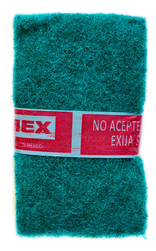 10 Pack Con 2 Fibra Verde Esponja Trastes Limpieza 8x12 Cm