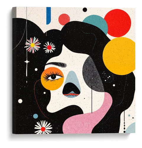 comprar Cuadro Decorativo Canvas Arte Dadaismo 30x30cm