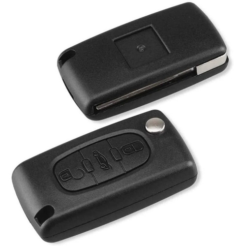 Imagen 2 de 6 de Carcasa Llave Navaja Citroen 3 Botones Sin Porta Pilas Va2