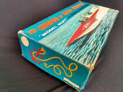 Lancha Japonesa Barco Brinquedo Antigo (Usado)