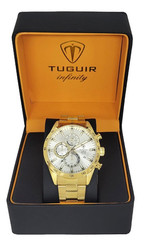 Cronógrafo Masculino Tuguir Analógico Infinity Tgi37067