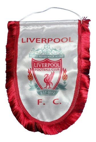 Banderín Liverpool De Inglaterra, Hacemos Todos Los Equipos