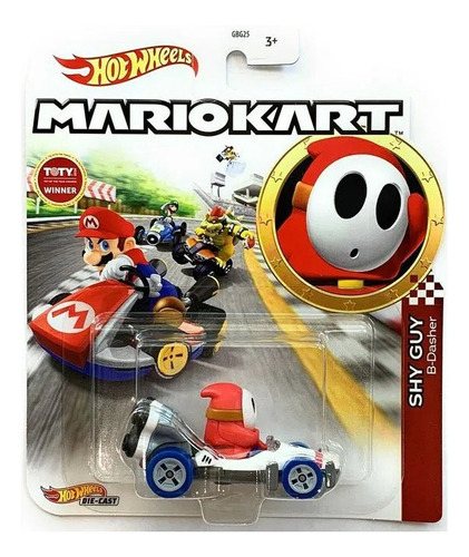 Shy Guy B-dasher Hot Wheels Mario Kart - Mattel Gbg25-gjh61