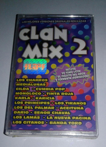 Cassette Clan Mix 2 - Varios Intérpretes 